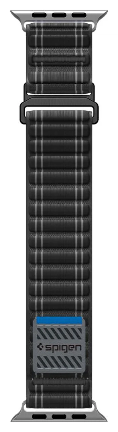 Spigen WBF0 - Apple Watch 1-11/SE/Ultra Bandje - 49/46/45/44/42MM - Zwart afbeelding 10