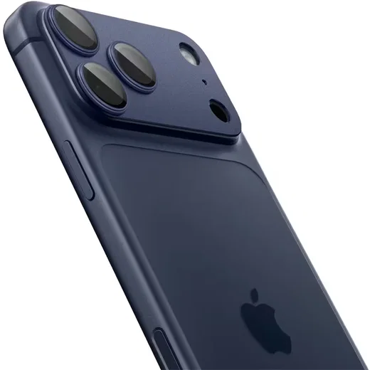 Spigen EZ Fit Optik Pro Apple iPhone 17 Pro Camera Lens Protector Blauw afbeelding 3