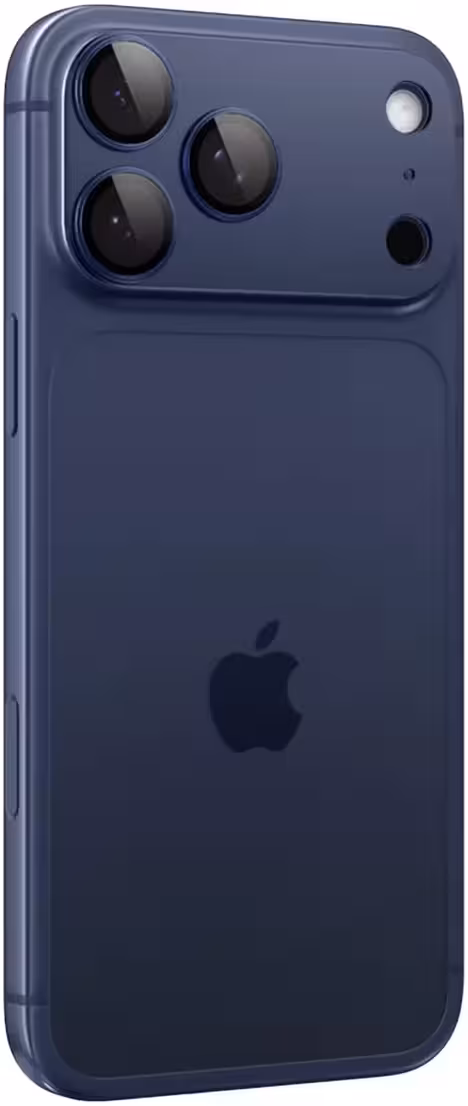 Spigen EZ Fit Optik Pro Apple iPhone 17 Pro Camera Lens Protector Blauw afbeelding 1