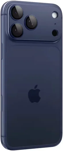 Spigen EZ Fit Optik Pro Apple iPhone 17 Pro Camera Lens Protector Blauw afbeelding 1