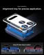 Spigen EZ Fit Optik Pro XL iPhone 17 Pro Max Camera Protector Blauw (1-Pack) afbeelding 4