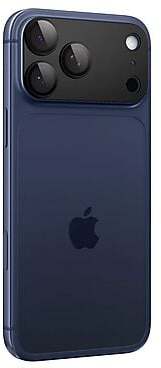 Spigen EZ Fit Optik Pro Apple iPhone 17 Pro Max Camera Lens Protector Zwart afbeelding 1