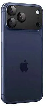 Spigen EZ Fit Optik Pro Apple iPhone 17 Pro Max Camera Lens Protector Zwart afbeelding 1