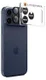 Spigen EZ Fit Optik Pro Apple iPhone 17 Pro Max Camera Lens Protector Zwart afbeelding 2