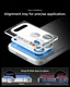 Spigen EZ Fit Optik Pro XL Apple iPhone 17 Pro Camera Protector Zilver afbeelding 4
