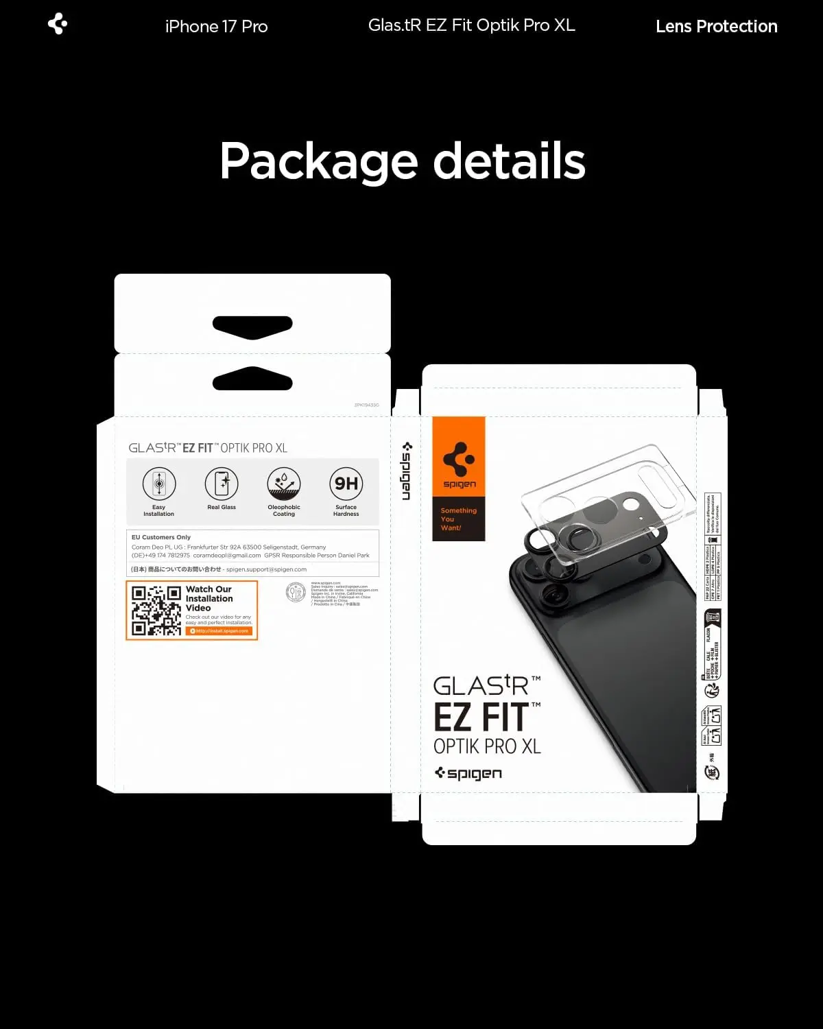 Spigen EZ Fit Optik Pro XL Apple iPhone 17 Pro Camera Protector Zilver afbeelding 8