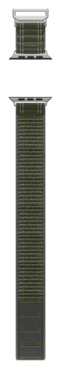 Spigen WBF0 - Apple Watch 1-11/SE/Ultra Bandje - 49/46/45/44/42MM - Groen afbeelding 4