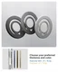 Spigen Dual Pop MagFit MagSafe Ring Houder Telefoon Standaard Siliconen Grijs afbeelding 4