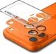 Spigen EZ Fit Optik Pro XL iPhone 17 Pro Camera Lens Protector Oranje (1-Pack) afbeelding 2