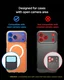 Spigen EZ Fit Optik Pro XL iPhone 17 Pro Camera Lens Protector Oranje (1-Pack) afbeelding 7