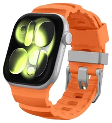 Spigen WBS2 - Apple Watch 1-11/SE/Ultra Bandje - 49/46/45/44/42MM - Oranje afbeelding