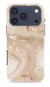 MIO MagSafe iPhone 17 Pro Max Hoesje Hard Shell Back Cover Gold Marble
