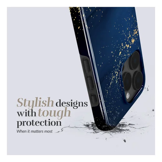 MIO MagSafe iPhone 17 Pro Max Hoesje Hard Shell Back Cover Midnight Sparkle afbeelding 4