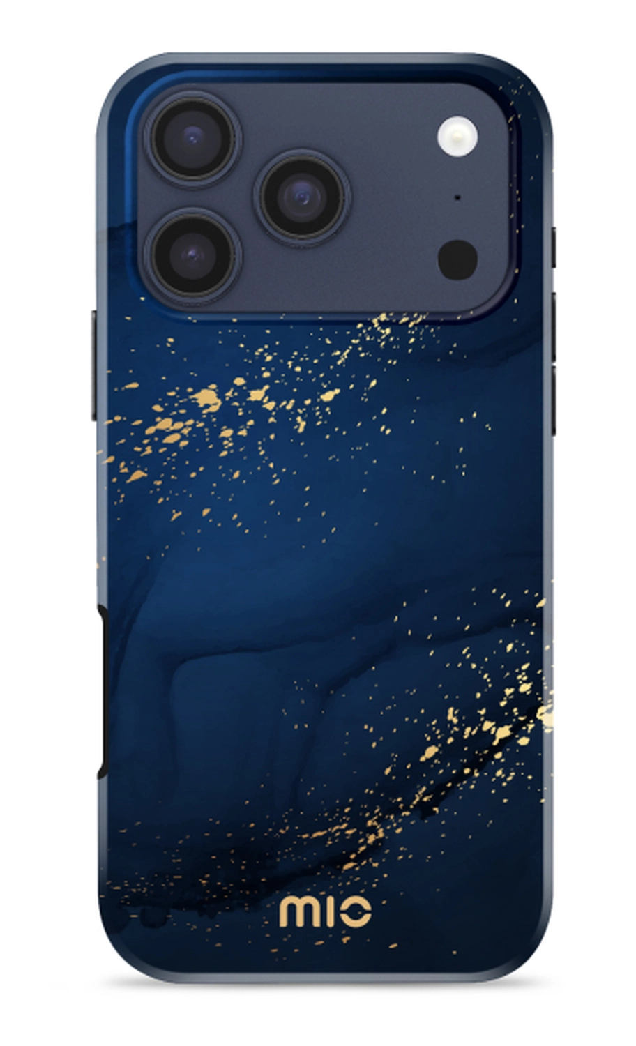 MIO MagSafe iPhone 17 Pro Hoesje Hard Shell Back Cover Midnight Sparkle afbeelding 1
