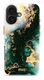 MIO MagSafe iPhone 17 Hoesje Hard Shell Back Cover Green Marble