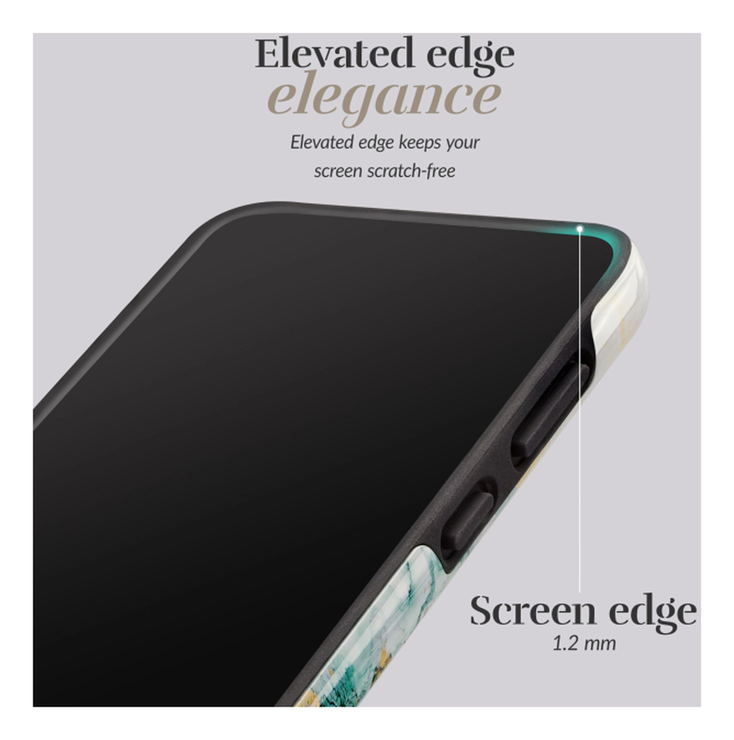 MIO MagSafe iPhone 17 Hoesje Hard Shell Back Cover Green Marble afbeelding 6