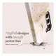 MIO MagSafe Samsung Galaxy S25 FE Hoesje Hard Shell Back Cover Gold Marble afbeelding 4