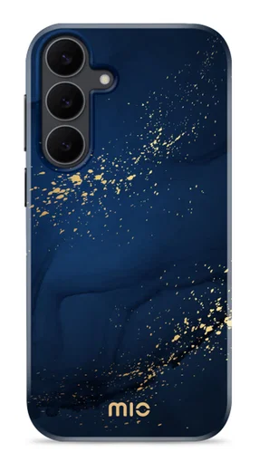 MIO MagSafe Samsung Galaxy S25 FE Hoesje Hard Shell Back Cover Midnight Sparkle afbeelding 1