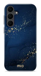 MIO MagSafe Samsung Galaxy S25 FE Hoesje Hard Shell Back Cover Midnight Sparkle afbeelding