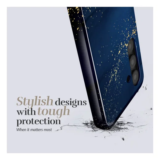 MIO MagSafe Samsung Galaxy S25 FE Hoesje Hard Shell Back Cover Midnight Sparkle afbeelding 4