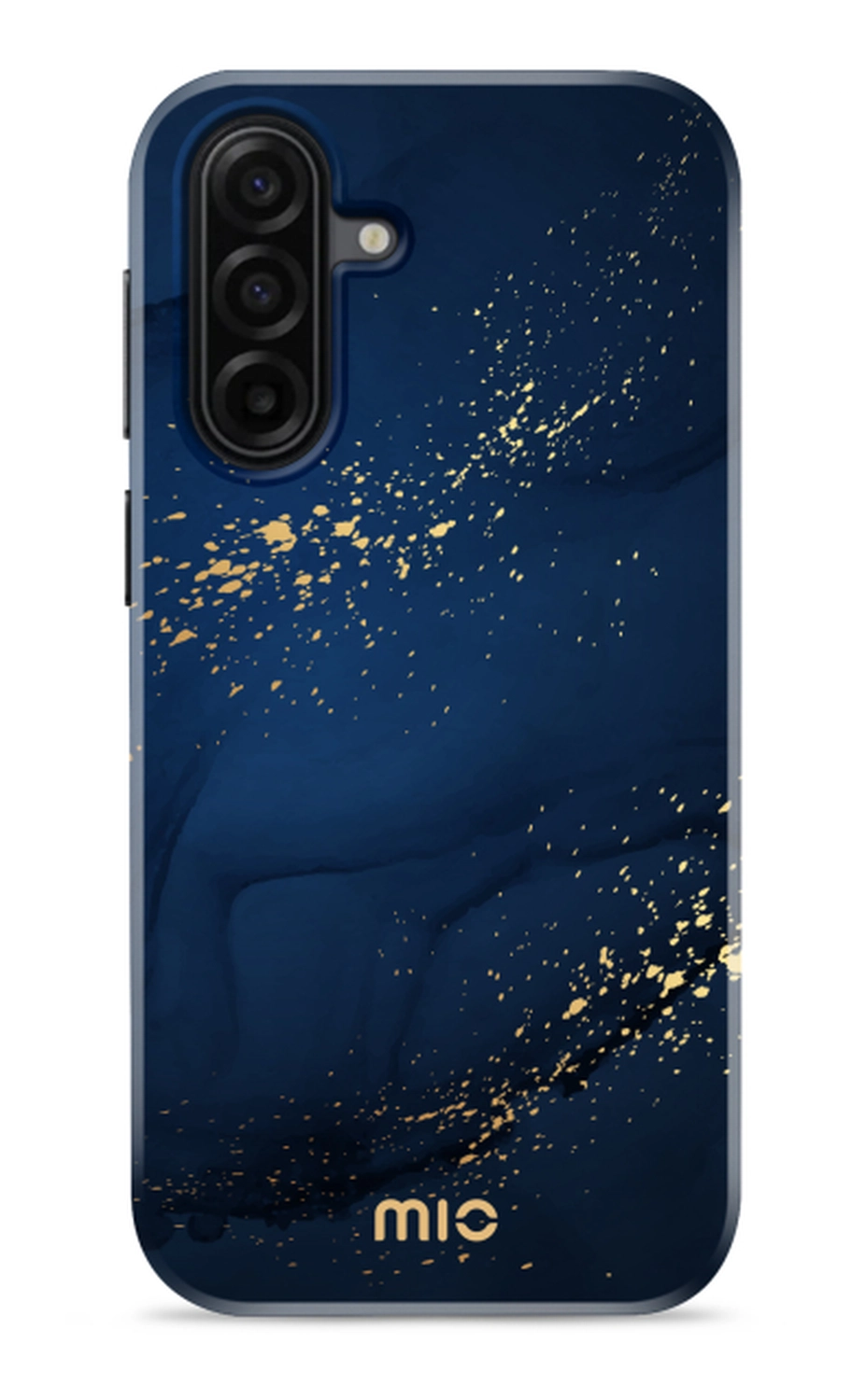 MIO MagSafe Samsung Galaxy A17 Hoesje Hard Shell Back Cover Midnight Sparkle afbeelding 1