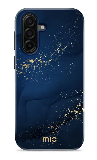 MIO MagSafe Samsung Galaxy A17 Hoesje Hard Shell Back Cover Midnight Sparkle afbeelding 1