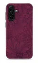 MIO MagSafe Samsung Galaxy A17 Hoesje Hard Shell Back Cover Berry Blooms