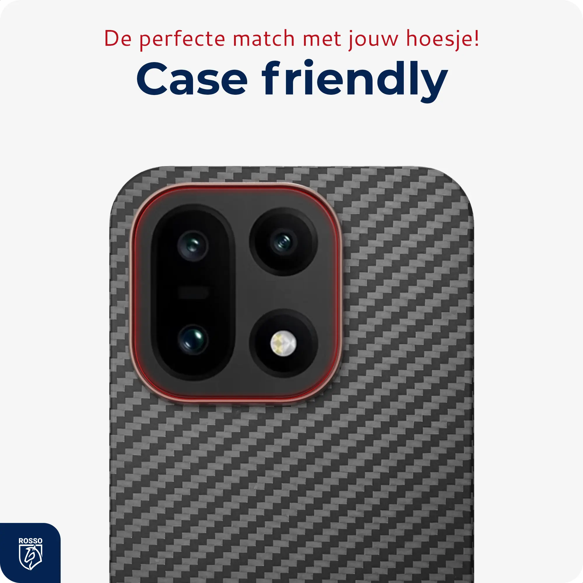 Rosso OnePlus 15 Camera Lens Protector Transparant afbeelding 9
