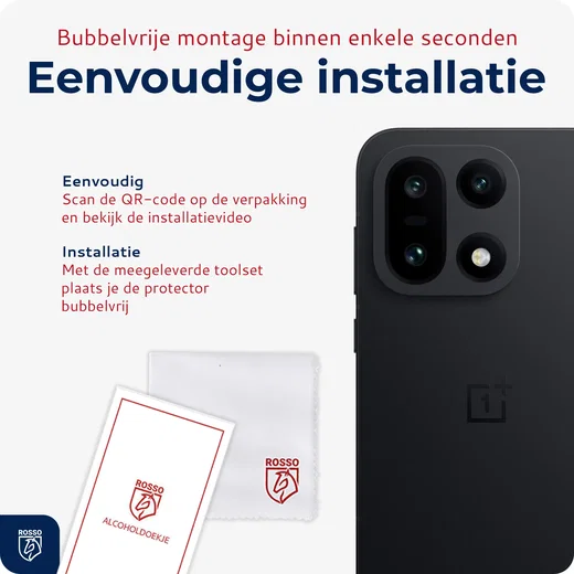 Rosso OnePlus 15 Camera Lens Protector Transparant afbeelding 6