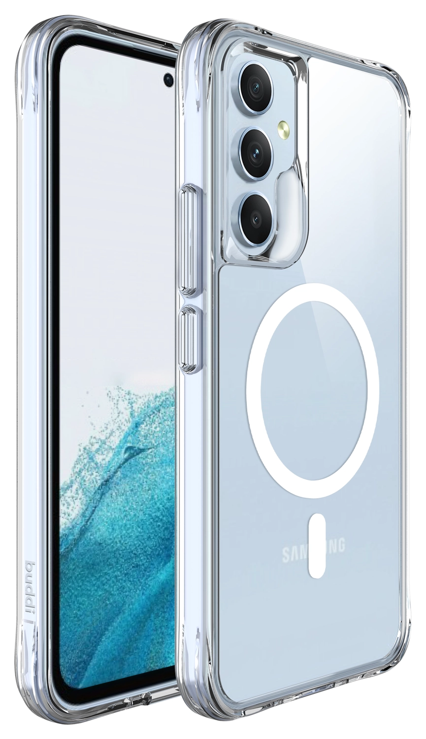 Buddi Core Samsung Galaxy A54 Hoesje MagSafe Back Cover Transparant afbeelding 8