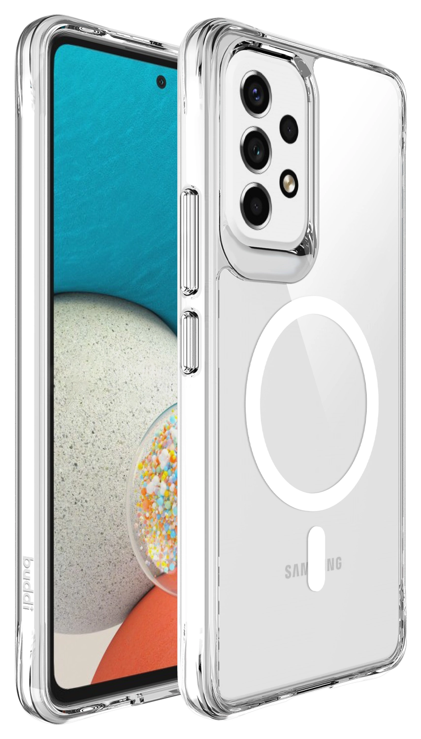 Buddi Core Samsung Galaxy A53 Hoesje MagSafe Back Cover Transparant afbeelding 8