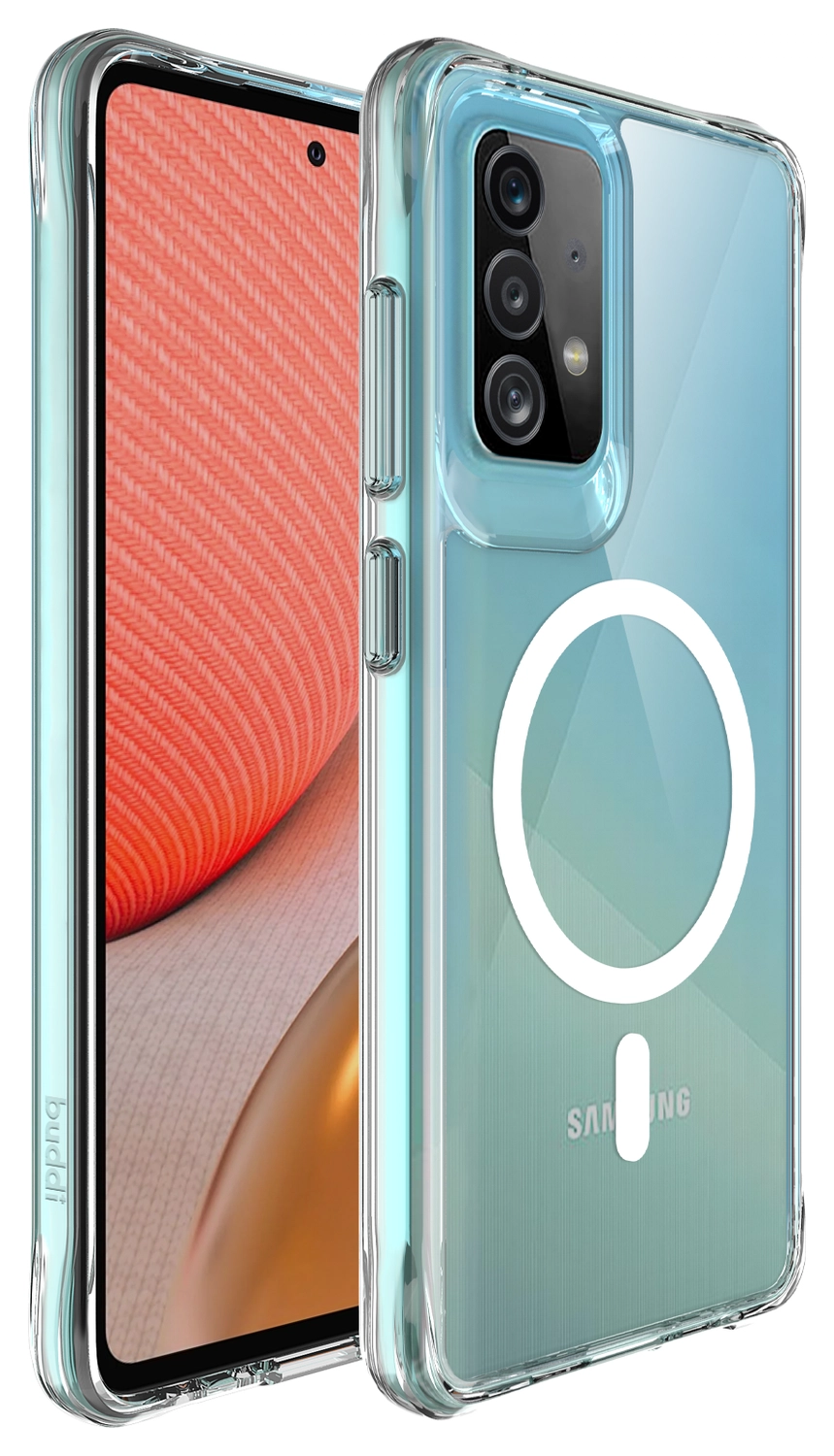 Buddi Core Samsung Galaxy A52 / A52S Hoesje MagSafe Back Cover Transparant afbeelding 8