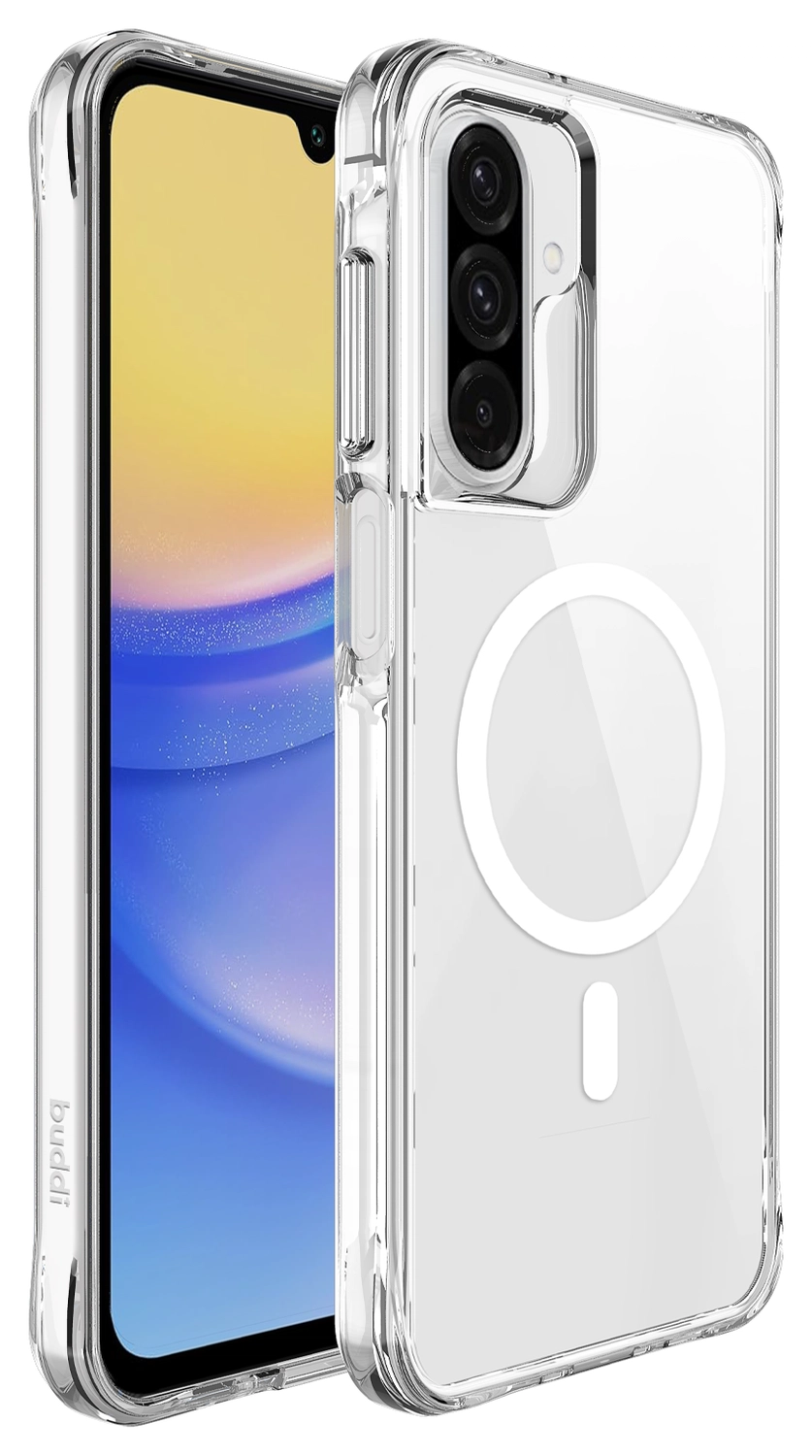 Buddi Core Samsung Galaxy A17 Hoesje MagSafe Back Cover Transparant afbeelding 8