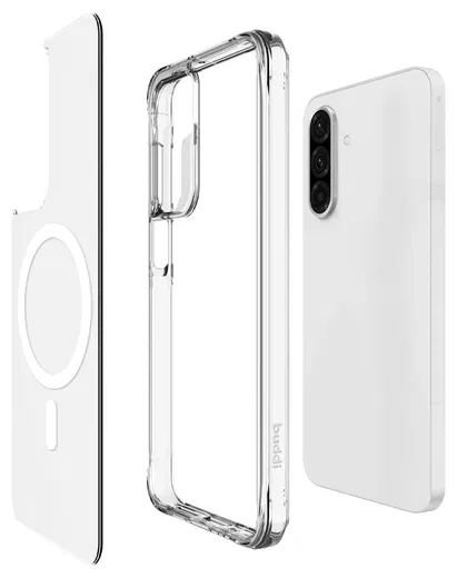 Buddi Core Samsung Galaxy A17 Hoesje MagSafe Back Cover Transparant afbeelding 10