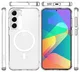 Buddi Core Samsung Galaxy S23 Hoesje MagSafe Back Cover Transparant afbeelding 9