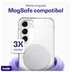 Buddi Core Samsung Galaxy S23 Hoesje MagSafe Back Cover Transparant afbeelding 3