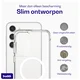 Buddi Core Samsung Galaxy S23 Plus Hoesje MagSafe Back Cover Transparant afbeelding 6