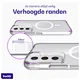 Buddi Core Samsung Galaxy S22 Hoesje MagSafe Back Cover Transparant afbeelding 5