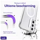 Buddi Core Samsung Galaxy S22 Plus Hoesje MagSafe Back Cover Transparant afbeelding 2