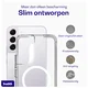 Buddi Core Samsung Galaxy S22 Plus Hoesje MagSafe Back Cover Transparant afbeelding 6
