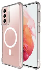 Buddi Core Samsung Galaxy S21 Hoesje MagSafe Back Cover Transparant afbeelding