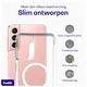 Buddi Core Samsung Galaxy S21 Hoesje MagSafe Back Cover Transparant afbeelding 4
