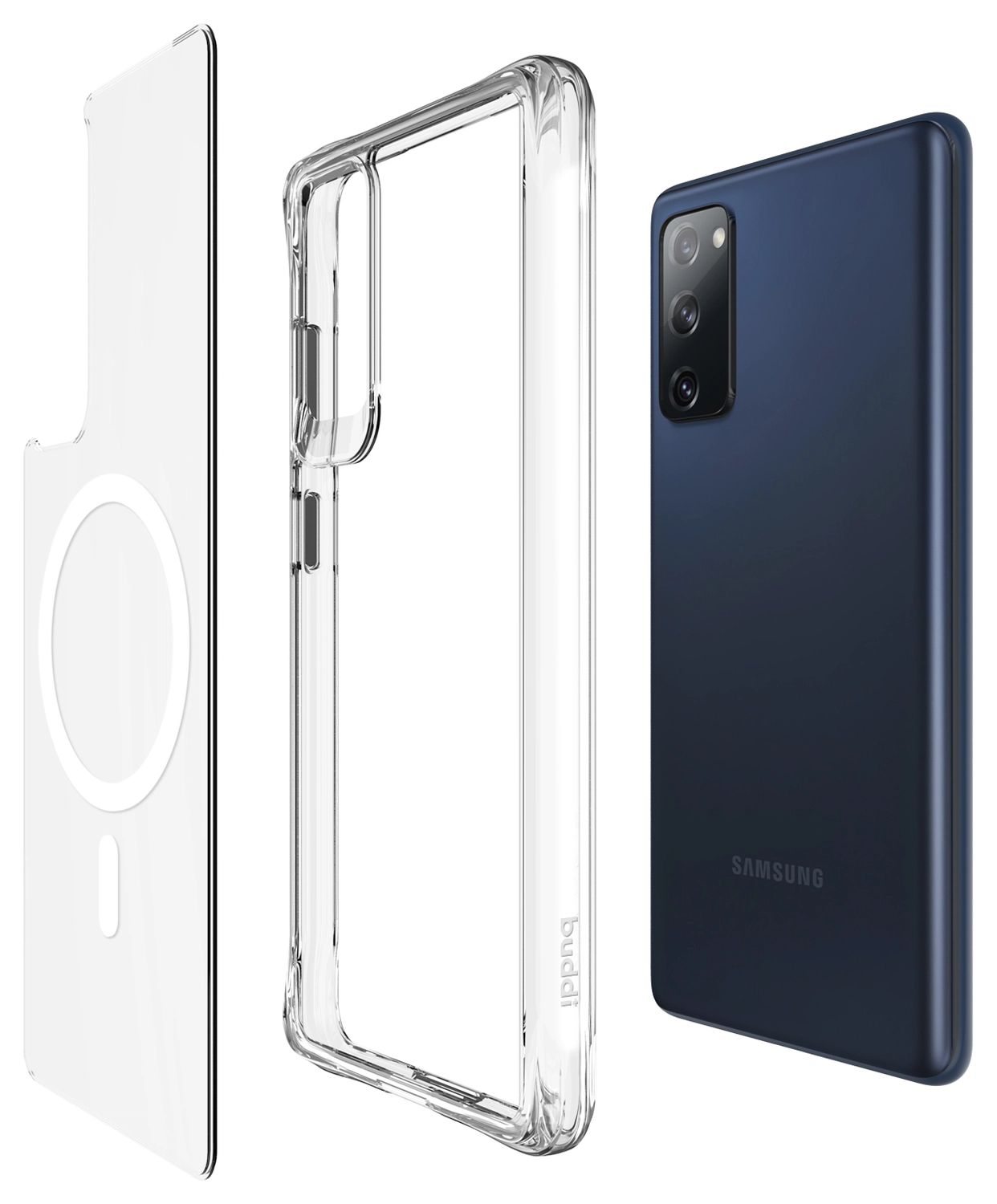 Buddi Core Samsung Galaxy S20 FE Hoesje MagSafe Back Cover Transparant afbeelding 10