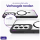 Buddi Hybrid Samsung Galaxy A53 Hoesje MagSafe Back Cover Transparant Zwart afbeelding 4