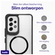 Buddi Hybrid Samsung Galaxy A53 Hoesje MagSafe Back Cover Transparant Zwart afbeelding 5
