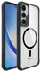 Buddi Hybrid Samsung Galaxy A35 Hoesje MagSafe Back Cover Transparant Zwart afbeelding 10
