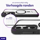 Buddi Hybrid Samsung Galaxy A17 Hoesje MagSafe Back Cover Transparant Zwart afbeelding 6