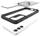 Buddi Hybrid Samsung Galaxy S23 Hoesje MagSafe Back Cover Transparant Zwart afbeelding 8
