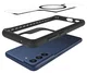 Buddi Hybrid Samsung Galaxy S21 FE Hoesje MagSafe Back Cover Transparant Zwart afbeelding 10