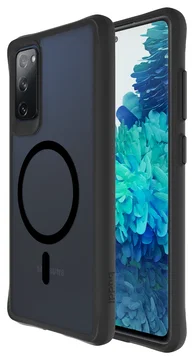 Buddi Hybrid Samsung Galaxy S20 FE Hoesje MagSafe Back Cover Transparant Zwart